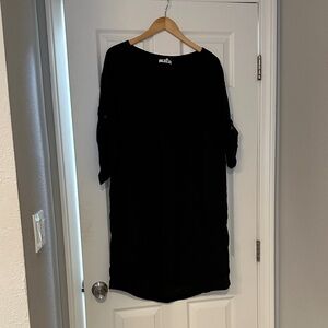 Anthropologie Black Tunic Top